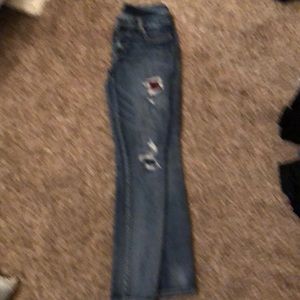 Maurice’s patched jeggings